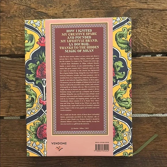 LA DoubleJ Mamma Milano Coffee Table Book - Yellow and Red - Picture 2 of 3